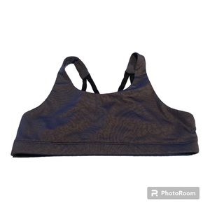 Old Navy Girls Gray Leopard Print Sports Bra Size XXL